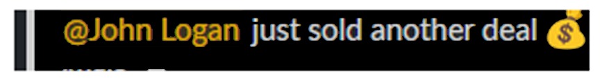 Blake LinkedIn proof screenshot for another deal sold